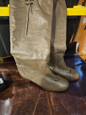 Vintage Ladies Leather Boots